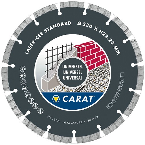 Diamantkapklinga CARAT Universal CEE