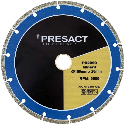 Diamantkapklinga PRESACT PS2090 Minerit
